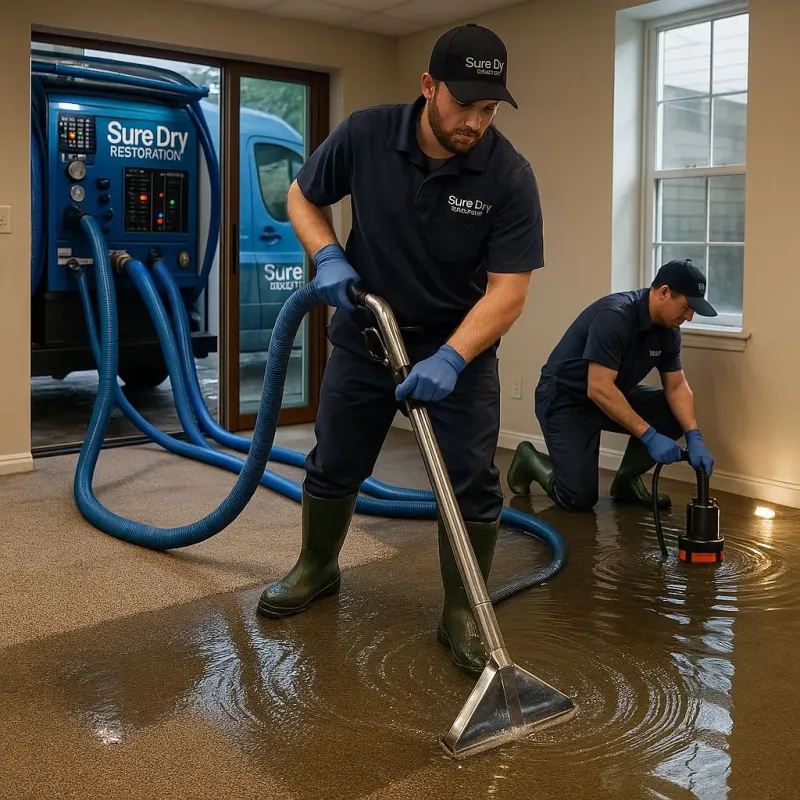 Water Extraction and Removal process in Willacoochee, GA